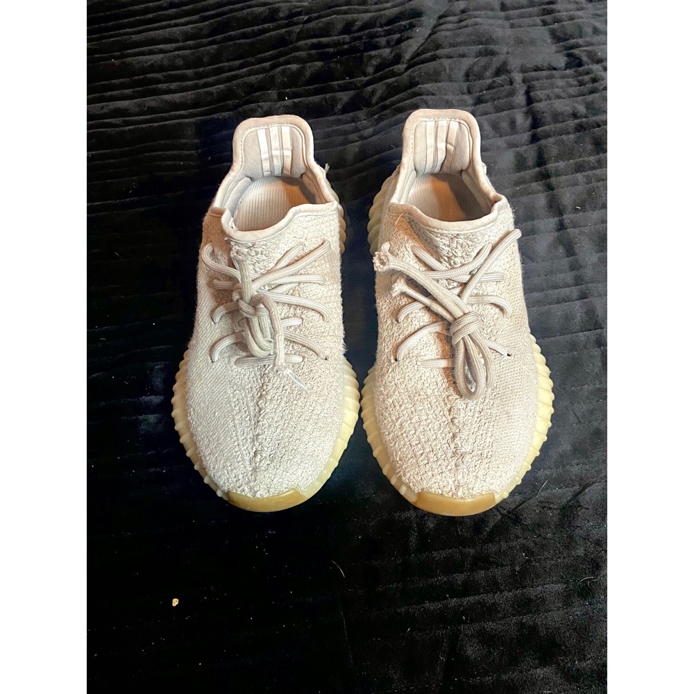 Adidas Yeezy Boost 350 V2 Sesame F99710 Mens Size 5 Light Khaki Sneakers